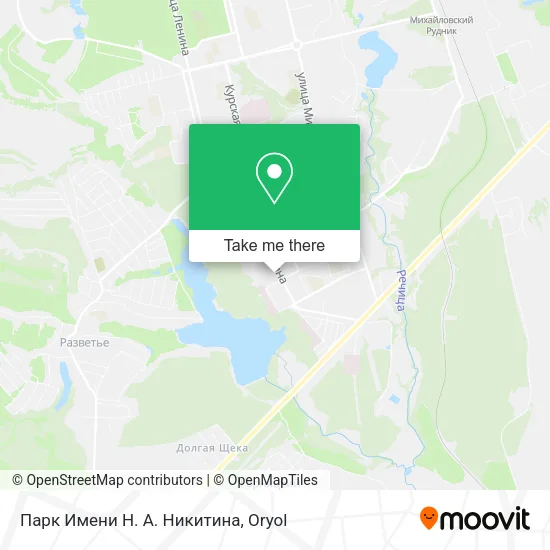 Парк Имени Н. А. Никитина map