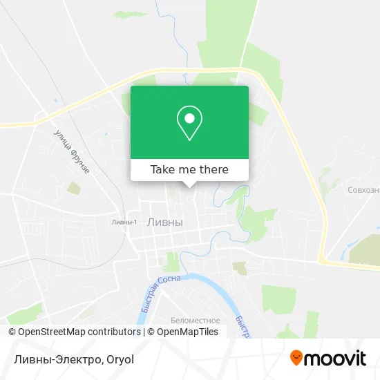 Ливны-Электро map