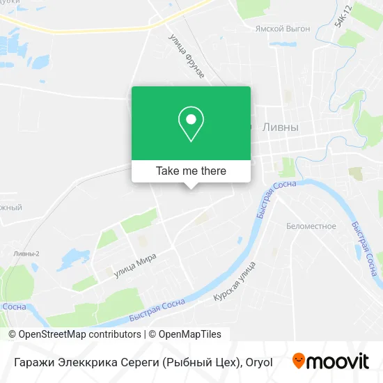 Гаражи Элеккрика Сереги (Рыбный Цех) map