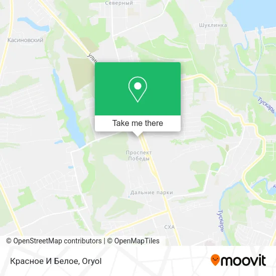 Красное И Белое map