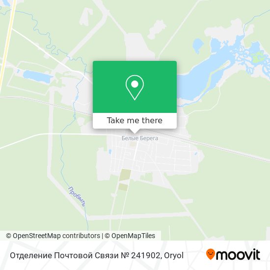 Отделение Почтовой Связи № 241902 map