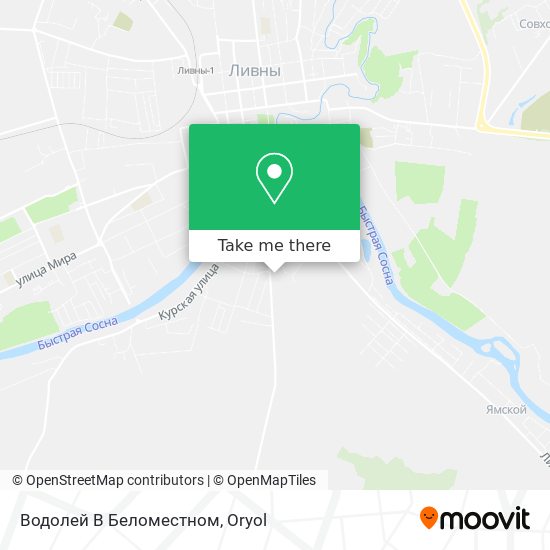 Водолей В Беломестном map