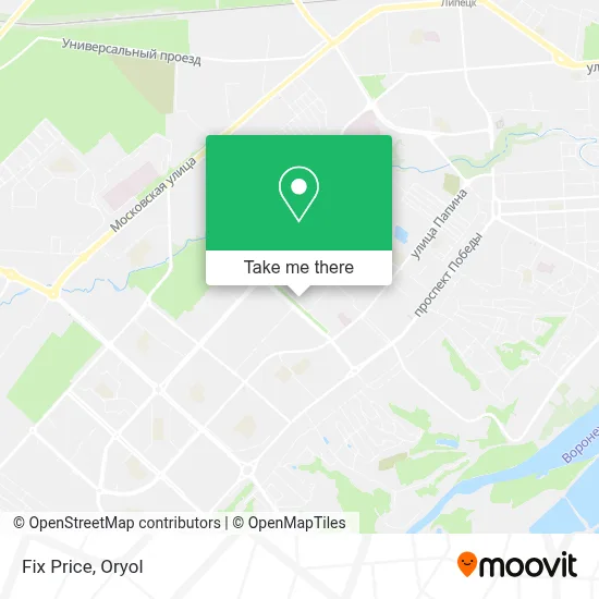 Fix Price map