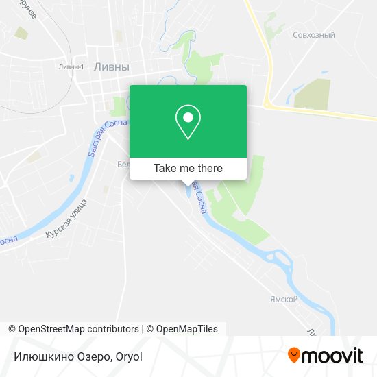 Илюшкино Озеро map