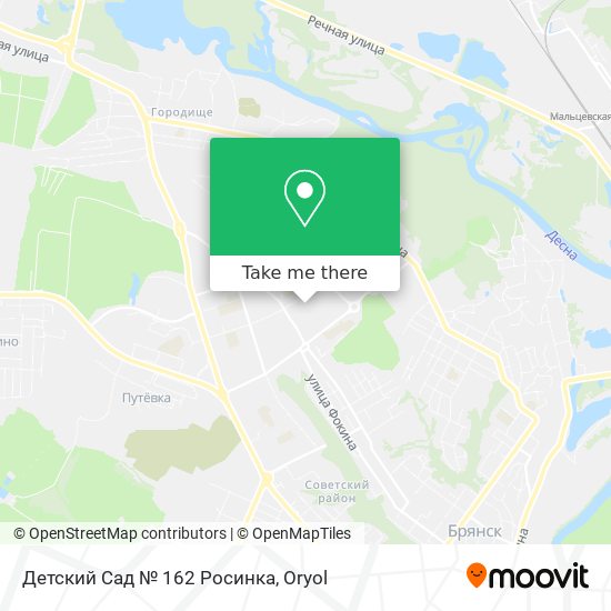 Детский Сад № 162 Росинка map