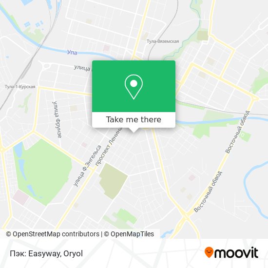 Пэк: Easyway map