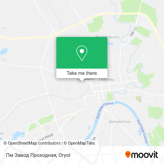 Пм Завод Проходная map