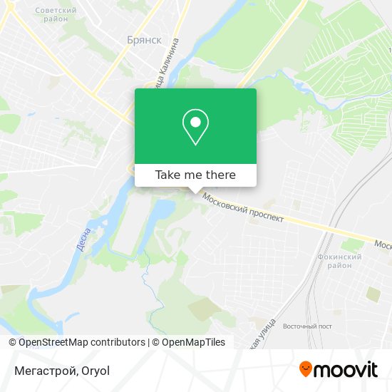 Мегастрой map
