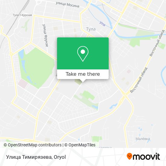 Улица Тимирязева map
