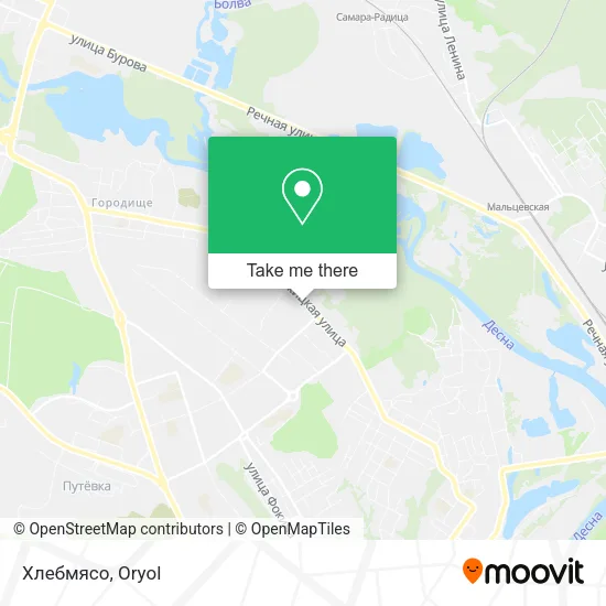 Хлебмясо map