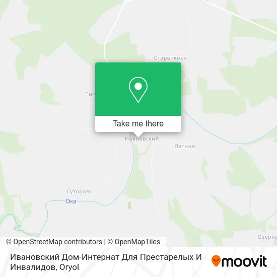 Ивановский Дом-Интернат Для Престарелых И Инвалидов map
