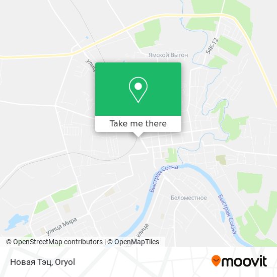 Новая Тэц map