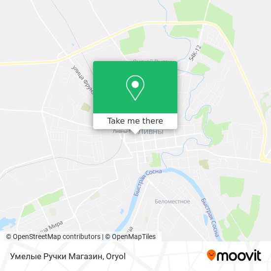 Умелые Ручки Магазин map