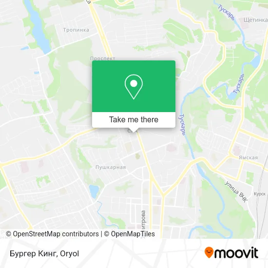 Бургер Кинг map