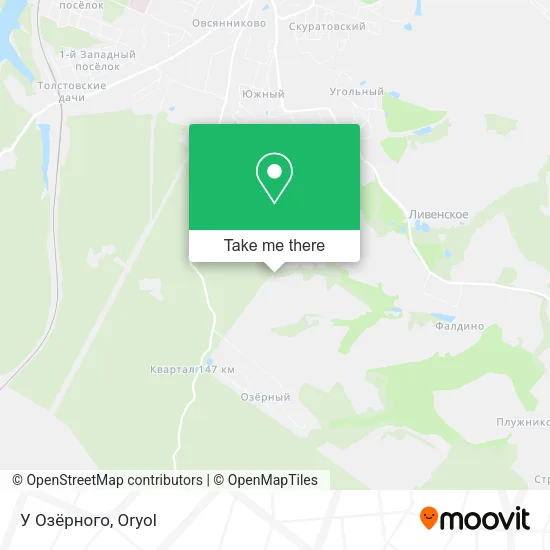 У Озёрного map