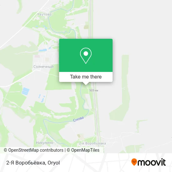 2-Я Воробьёвка map