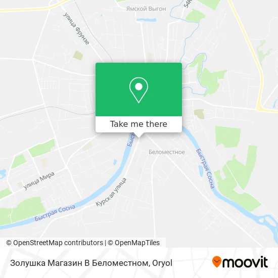 Золушка Магазин В Беломестном map