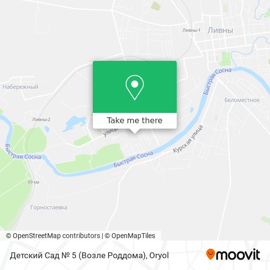 Детский Сад № 5 (Возле Роддома) map