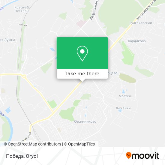 Победа map