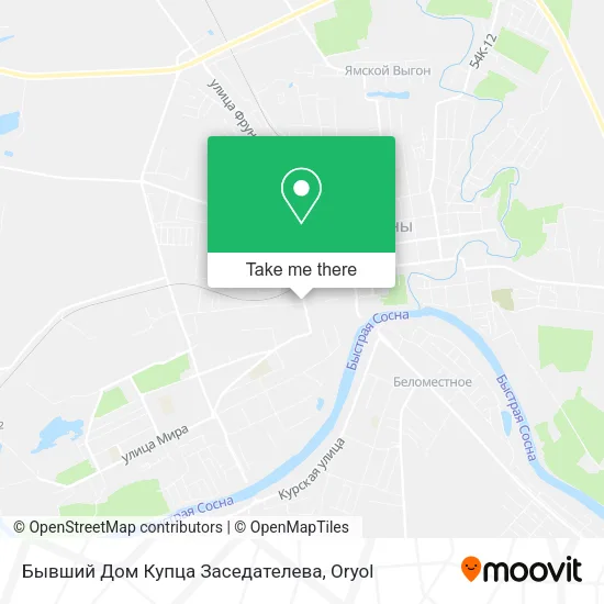 Бывший Дом Купца Заседателева map