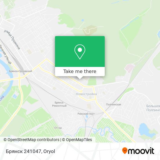 Брянск 241047 map