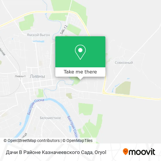 Дачи В Районе Казначеевского Сада map