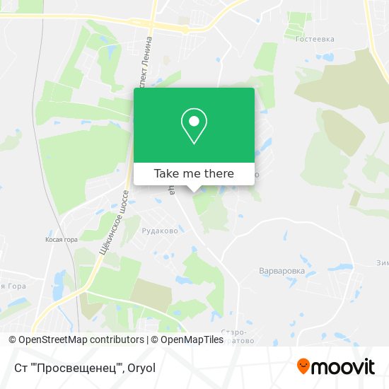 Ст ""Просвещенец"" map