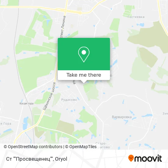 Ст ""Просвещенец"" map