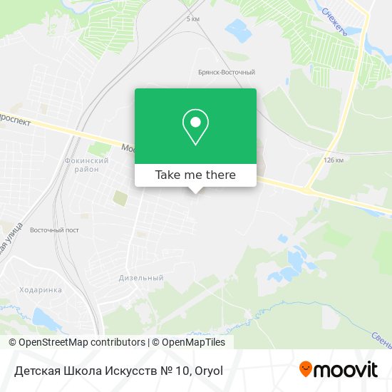 Детская Школа Искусств № 10 map