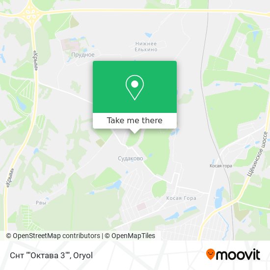 Снт ""Октава 3"" map