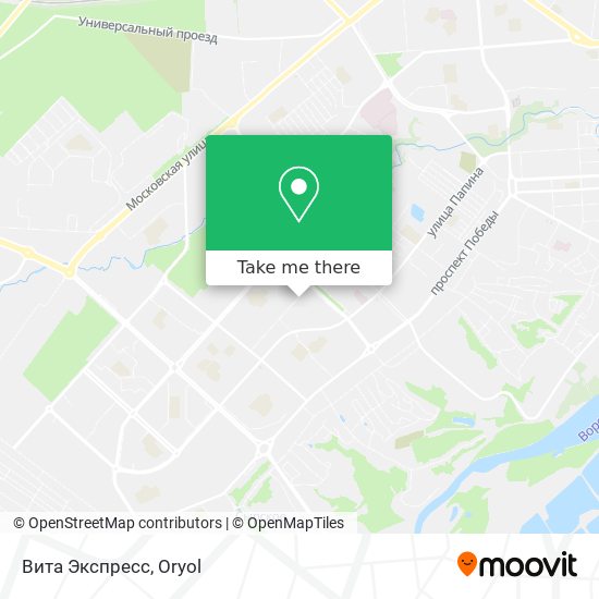 Вита Экспресс map