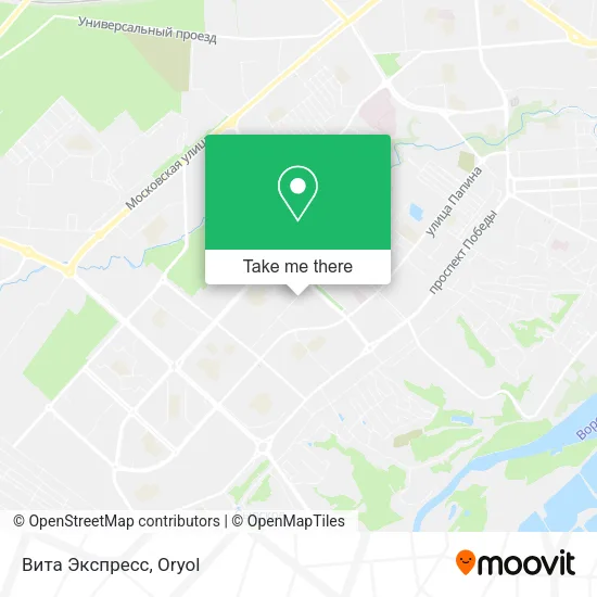 Вита Экспресс map