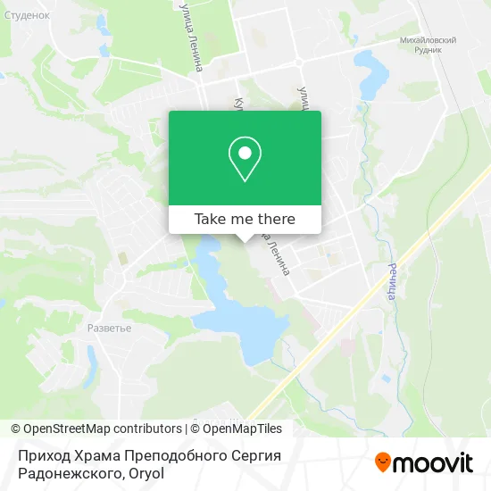 Приход Храма Преподобного Сергия Радонежского map