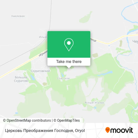 Церковь Преображения Господня map
