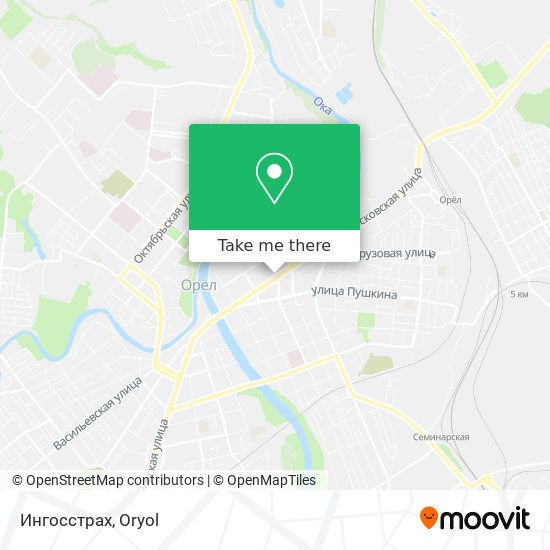 Ингосстрах map