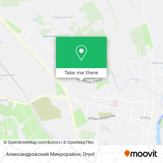 Александровский Микрорайон map