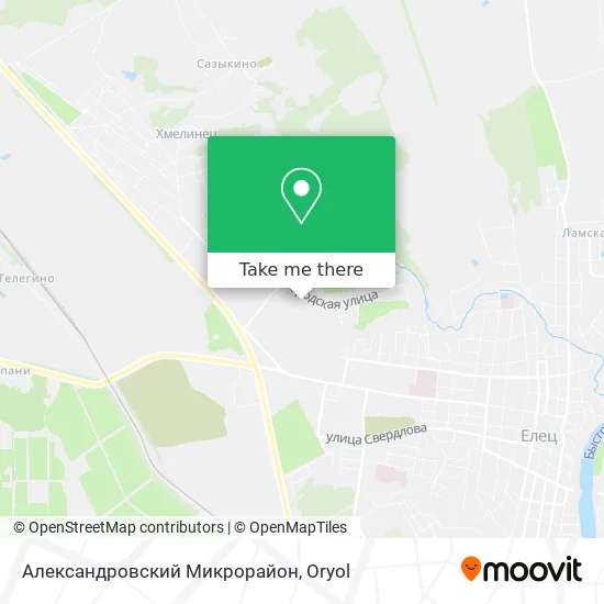 Александровский Микрорайон map