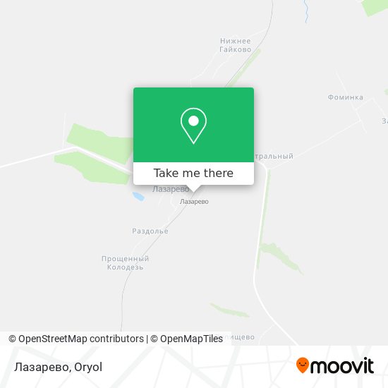 Лазарево map