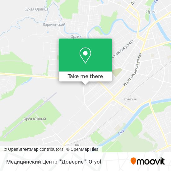 Медицинский Центр ""Доверие"" map