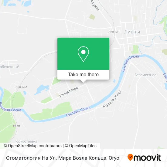 Стоматология На Ул. Мира Возле Кольца map