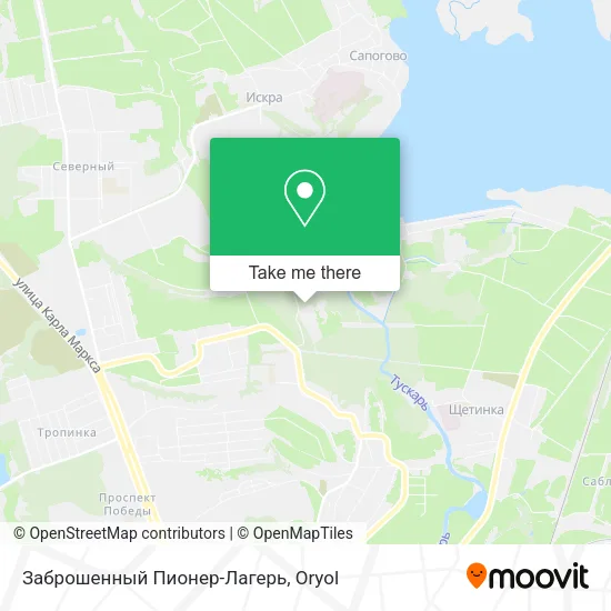 Заброшенный Пионер-Лагерь map