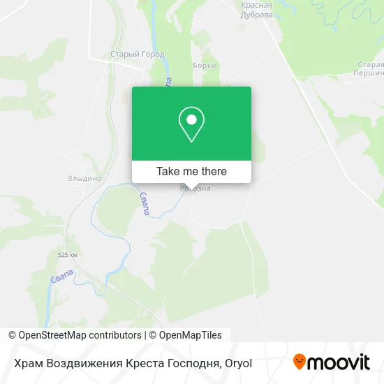 Храм Воздвижения Креста Господня map