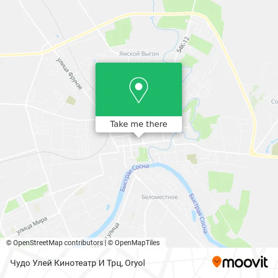 Чудо Улей Кинотеатр И Трц map