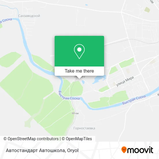 Автостандарт Автошкола map