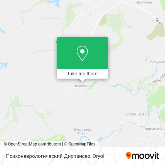 Психоневрологический Диспансер map
