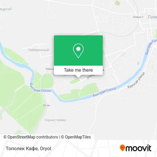 Тополек Кафе map