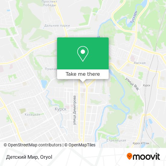 Детский Мир map