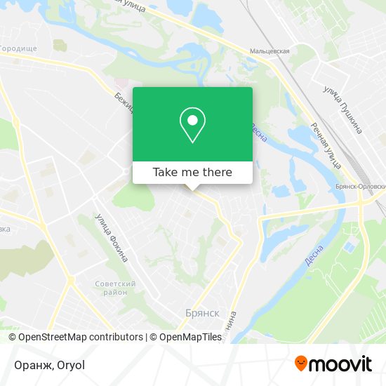 Оранж map