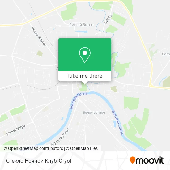 Стекло Ночной Клуб map