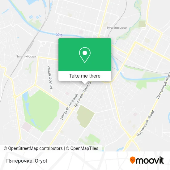 Пятёрочка map